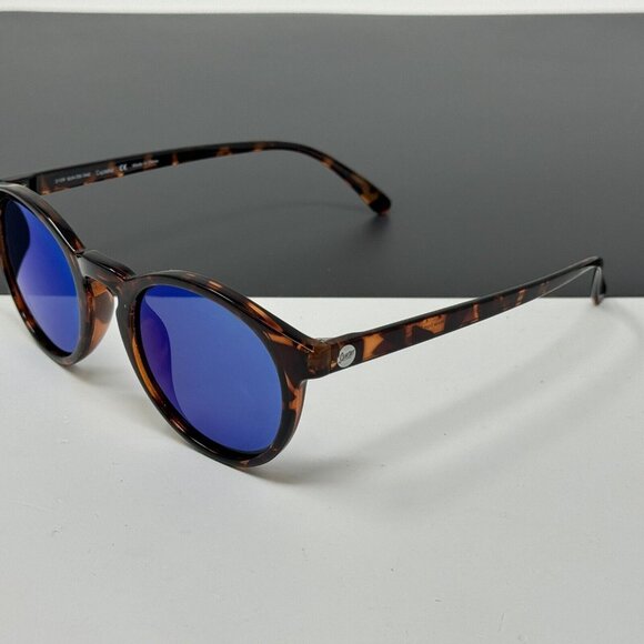 Sunski Dipsea Sunglasses, Tortoise Frame, Polarized Mirror Blue Lens main image 7